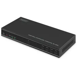 Digitus HDMI Video Wall Controller, 4 Bildschirme 4K/30Hz, HDMI, USB-C, Schwarz