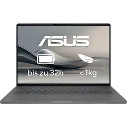 ASUS Zenbook A14 UX3407QA-QD313W, Copilot+ PC - 14 Zoll Qualcomm X1-26-100 16 GB 1 TB AdrenoTM Onboard Graphics Windows 11 Home