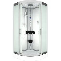 AcquaVapore Duschkabine Komplettdusche Fertigdusche Dusche D46-10M1 90x90 cm ohne 2K Scheiben Versiegelung