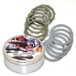 NEWFREN Performance Stahl + Reibungskupplungsscheiben Kit, Größe 10 mm