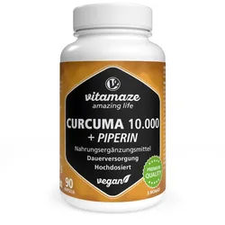 vitamaze CURCUMA 10.0000 + PIPERIN 90 St Kapseln