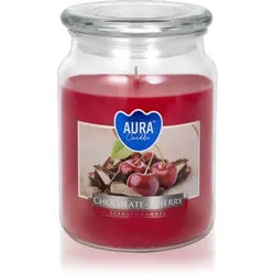 BISPOL Premium Line Chocolate - Cherry Duftkerze 500 ml