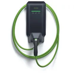 Keba 131739 KeContact P40 Dienstwagen-Edition, 11kW, 6m Ladekabel Typ2, schwarz