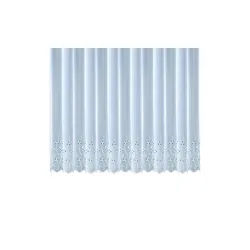 Weckbrodt Stickereistore , weiß , Synthetik , Maße (cm): B: 450 H: 1