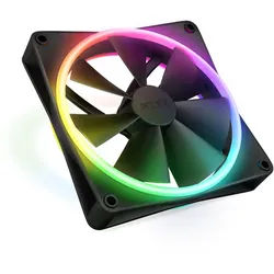 F140 RGB DUO - Black - Gehäuselüfter - 140mm - Schwarz mit RGB LED - 36 dBA