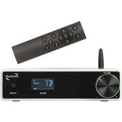 Dynavox DA-200 Verstärker mit USB-DAC weiß