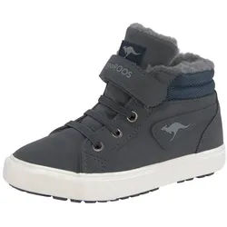 KangaROOS Kavu III Sneaker Warmfutter, Reißverschluss,Winterschuhe, Schnürboots, Sneakerboots blau 24 EU