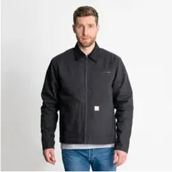 STIER Heavy Work Jacket Padded bci cotton S Black