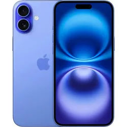 Apple iPhone 16 Plus Smartphone (17 cm/6,7 Zoll, 512 GB Speicherplatz, 48 MP Kamera) blau