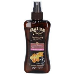 Hawaiian Tropic Protective Dry Spray Oil (Spf15) Öl 200 ml Unisex