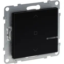 Legrand 765838 SEANO with Netatmo Vernetzter Rollladenschalter mit Positionsabruf geeignet für 230V-Motoren inklusive Abdeckung, schwarz