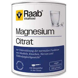 Raab Vitalfood® Magnesiumcitrat Pulver