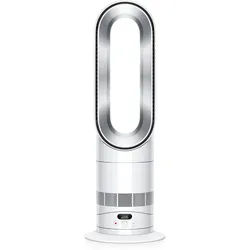 DYSON Standventilator AM15 Hot&Cool HF1, 2 in 1 Ventilator & Heizlüfter für jede Jahreszeit, Air Multiplier, Sleep-Timer, 10 Einstellungen, App-Anbindung silberfarben