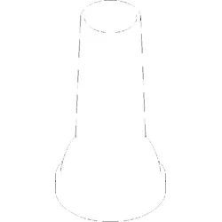 Dornbracht Haube f. Vacuum Breaker 092102076-06 platin matt