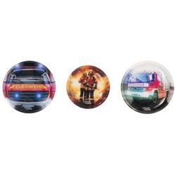 SCHOOL-MOOD® Schulranzen School Mood 3er Patchy-Set Feuerwehr