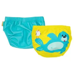 Zoocchini Badewindel 2er-Set Gr. Sydney die Robbe L 2 St