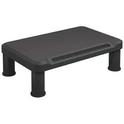 vidaXL Monitorständer Monitorständer Schwarz 38x24x10,5 cm schwarz