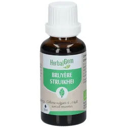 Herbalgem - Heidekraut Bio - Nahrungsergänzungsmittel - Frischer Knospen Extrakt - Für die Harnwege - 30 ml