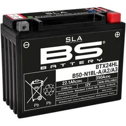 BS Battery Werkseitig aktivierte wartungsfreie SLA-Batterie - BTX24HL / B50-N18L-A / A2 / A3