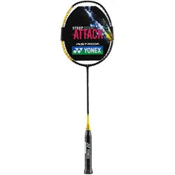 Yonex Badmintonschläger Astrox 01 Feel (kopflastig, sehr flexibel) schwarz/gelb - besaitet
