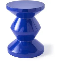 POLSPOTTEN - Zig Zag Hocker. dunkelblau