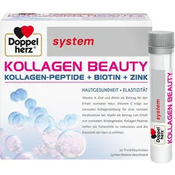 DOPPELHERZ Kollagen Beauty system Ampullen 30 St
