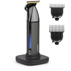 BaByliss Elektrorasierer Serie T991E, T-Blade aus japanischem Edelstahl, Auch längere und dickere Bärten schwarz