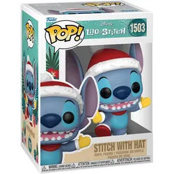 Funko Spielfigur Disney Lilo & Stitch - Stitch with Hat 1503 Pop!