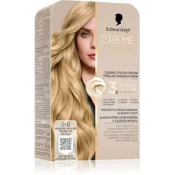 Schwarzkopf Creme Supreme Permanent-Haarfarbe Farbton 9-0 Natural Very Light Blonde 60 ml