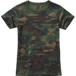 Brandit Damen T-Shirt, grün, Größe S
