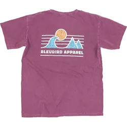 Bleubird Berry Horizon Tee berry X-Large