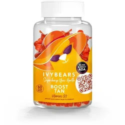 IvyBears Boost Tan - Bräunungs Gummies Gummibärchen 60 St