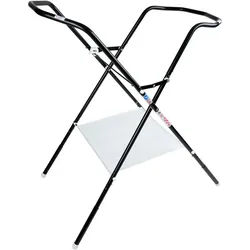 My Baby Lou Badewannenständer , Schwarz , Metall, Kunststoff , 58x100x86 cm , Made in Europe, Europäischer Sicherheitsstandard , Pflegen, Baden, Babybadewannen