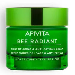 Apivita Bee Radiant Signs of Aging & Anti-Fatigue Gel-Creme reichhaltig