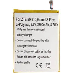 Akku passend für ZTE MF910 Akku Li3823T43P3h715345, ZTE Grand S Flex, MF910, MF910 4G LTE