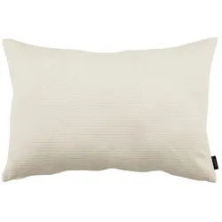 Kissenhülle , Weiß , Textil , Uni , quadratisch , 58x38 cm , Oeko-Tex® Standard 100 , Heimtextilien, Bezüge, Kissenbezüge