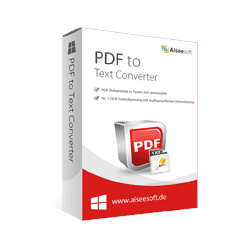 Aiseesoft PDF to Text Converter