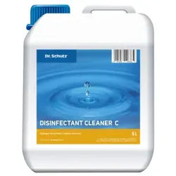 Dr. Schutz® Disinfectant Cleaner C Desinfektionsreiniger, Flächendesinfektionsreiniger-Konzentrat für den medizinischen Bereich, 5 Liter - Kanister
