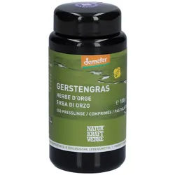 Naturkraftwerke Gerstengras Gepresst