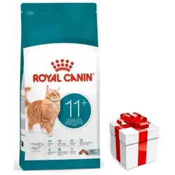 ROYAL CANIN Ageing Senior 11+ 4kg Katzentrockenfutter für ausgewachsene Katzen im Alter von über 11 Jahren + Überraschung für die Katze