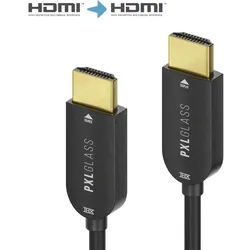 Pixelgen PXLGLASS 4K Hybrid Glasfaser/Kupfer Interconnect Kabel 15m