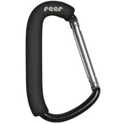 reer CarryHook Karabinerhaken, 16 x 10 cm, Kinderwagenhaken einsetzbar für Wickeltaschen oder Einkaufstüten, 1 Stück