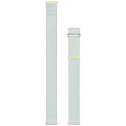 Garmin 010-14400-03 Wechsel-Armband Nylonband 20 mm Zitrone/Hellblau