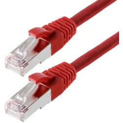 Helos Patchkabel SF/UTP Cat 5e rot 5,0m