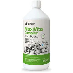 Lab-v MaxiVita Complex - Ergänzungsfuttermittel - Multivitamin, in flüssiger Form, für Raufußgeflügel, Wassergeflügel, Tauben, Schweine, Rinder, Schafe und Ziegen 1000 ml