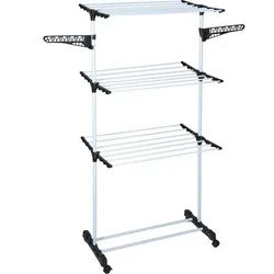 Storage solutions Garderobenständer Wäschetrockner, 3 Ebenen, 80 x 57 x 165 cm, (Kleiderständer)