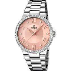 Festina Quarz Damen Boyfriend F16719/3 - rosègold,silber - 36.5mm