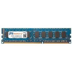 PHS-memory RAM für Supermicro X8STE Arbeitsspeicher 4GB - DDR3 - 1333MHz PC3-10600E - UDIMM ECC