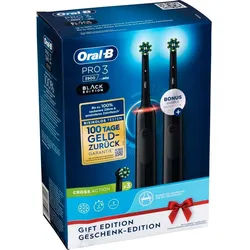 Oral-B Elektrische Zahnbürste PRO 3 3900 Duopack Edition