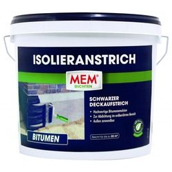 MEM Isolieranstrich lösemittelfrei 10 Liter Nr. 500740 Kellerabdichtung, Abdichtung